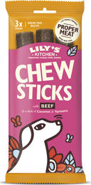 Produktbild von Lily's Kitchen Kausnack mit Rindfleisch 120g