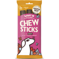 Produktbild von Lily's Kitchen Kausnack mit Rindfleisch 120g