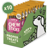 Produktbild von Lily's Kitchen Kausnacks mit Rindfleisch Multipack 10 x 120g