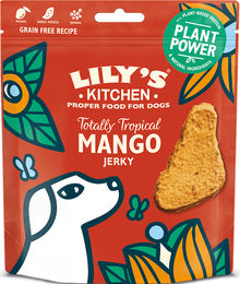 Produktbild von Lily's Kitchen Mango-Kaustreifen für Hunde vegan und ohne tierisches Protein (70g)