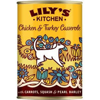 Produktbild von Lily's Kitchen Nassfutter für Hunde Adult Rind Huhn Truthahn Getreidefrei 6x400 g - 6 x 400 g