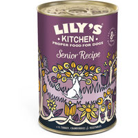 Produktbild von Lily's Kitchen Nassfuttermittel für Senior Hunde mit Truthahn getreidefrei 400g