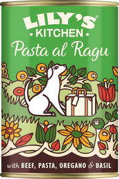 Lily's Kitchen Pasta al Ragu Hundefutter 6 x 400 g – Bild 1 von 1