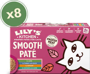 Produktbild von Lily's Kitchen Pastete Multipack 8x85g