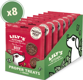 Produktbild von Lily's Kitchen Rindfleisch-Burger Multipack 8 x 70g
