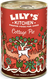 Produktbild von Lily's Kitchen Rindfleischpastete für Hunde 400g