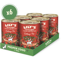 Produktbild von Lily's Kitchen Rindfleischpastete für Hunde Multipack 6 x 400g