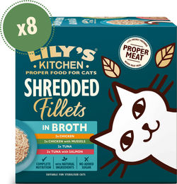 Produktbild von Lily's Kitchen Shred Brühe Multipack 8x70g
