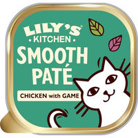 Produktbild von Lily's Kitchen Smooth Paté Auswahl für Katzen Huhn Wild Lachs getreidefrei ohne Zucker 19 x 85 g - 19 x 85 g