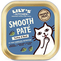 Produktbild von Lily's Kitchen Smooth Paté Katzen Nassfutter Truthahn & Ente getreidefrei 19 x 85 g - 85 g