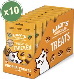 Produktbild von Lily's Kitchen The Ultimate Bribe Katzen Leckerli Hühnchen Multipack 10 x 60g
