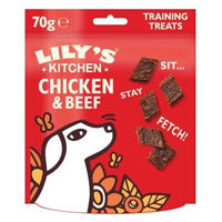 Produktbild von LILY'S KITCHEN Trainingssnacks für Hunde Adult Huhn & Rind getreidefrei 70 g - 70 g