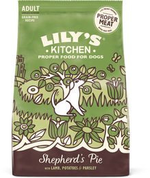 Produktbild von Lily's Kitchen Trockenfutter für ausgewachsene Hunde mit Lamm getreidefrei 1kg