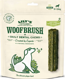 Produktbild von Lily's Kitchen Woofbrush Medium Zahnpflege-Kauspielzeug für Hunde 196g