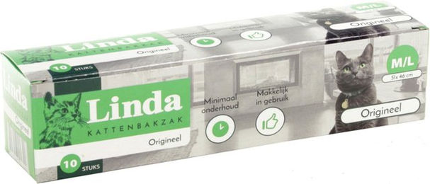 Linda Katzenklo-Beutel XL Grün 2 x 10 Stück – Bild 1 von 2