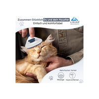 Produktbild von LINUMA Fellbürste aus Edelstahl für Hunde und Katzen
