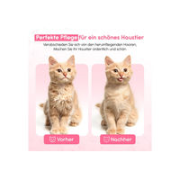 Produktbild von LINUMA Fellbürste aus Edelstahl für Hunde und Katzen in Rosa