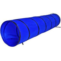 Produktbild von Lionto Agility Tunnel für Hunde 200x40 cm Blau mit Heringen und Tragetasche - 200 cm