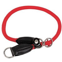Produktbild von Lionto Erziehungshalsband für Hunde aus wasserfestem Nylon in Rot Grösse L - 1 Stk.