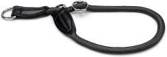 lionto Hundehalsband aus Nylon für Riesenrassen Schwarz XXXL Erziehungshalsband wasserfest - 65 cm – Bild 1 von 8