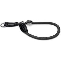 Produktbild von lionto Hundehalsband aus Nylon für Riesenrassen Schwarz XXXL Erziehungshalsband wasserfest - 65 cm