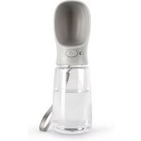 Produktbild von Lionto Hundetrinkflasche und Wassernapf für Hunde und Katzen aus Kunststoff Grau 500 ml - 500 ml