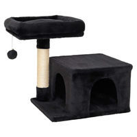 Produktbild von Lionto Katzenbaum mit Höhle und Spielball 50 cm hoch