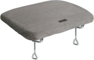 lionto Katzenkissen aus Plüsch Grau Schwarz für erwachsene Katzen – Bild 1 von 13