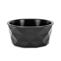 Produktbild von lionto Keramik Futternapf mit Silikonboden für Hunde und Katzen Schwarz 550 ml