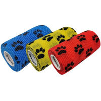 Produktbild von LisaCare Gamaschen zur Wundpflege aus Stoff bunt 10cm x 4,5m
