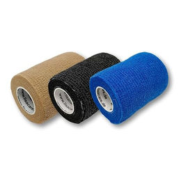 LisaCare Haftbandage Selbsthaftender Verband Kohäsives Fixierpflaster 7,5cm x 4,5m 3er-Set – Bild 1 von 3