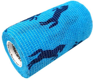 LisaCare kohäsive Bandage für Pferde Blau 10cm x 4,5m – Bild 1 von 3