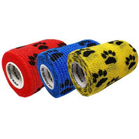 Produktbild von LisaCare Pfotenpflaster Tierbandagen aus Stoff 7,5cm x 4,5m zur Wundpflege