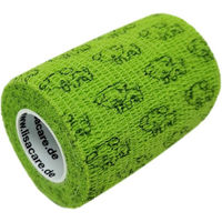 Produktbild von LisaCare selbsthaftende Bandage für Hunde grün 7,5cm x 4,5m