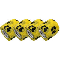 Produktbild von LisaCare Selbsthaftender Pfotenverband Gamaschen 5cm x 4,5m Gelb