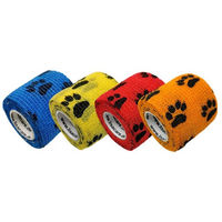 Produktbild von LisaCare Selbsthaftender Pfotenverband Gamaschen zur Wundpflege 5cm x 4,5m
