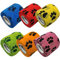 Produktbild von LisaCare Selbstklebende Pfotenbandagen Gamaschen zur Wundpflege 5cm x 4,5m