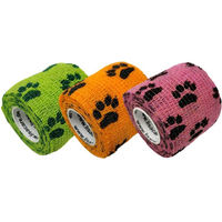 Produktbild von LisaCare Selbstklebende Tierbandage Pfotenverband aus Stoff 5cm x 4,5m