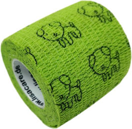 LisaCare selbstklebender Verband für Hunde grün 5cm x 4,5cm – Bild 1 von 3