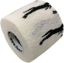 LisaCare selbstklebender Verband für Pferde aus Vliesstoff Weiß 5cm x 4,5cm – Bild 1 von 3