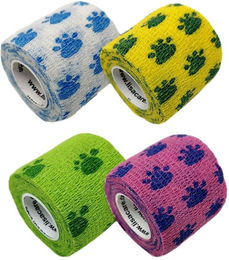 LisaCare Tatzenbandage und Pfotenverband Gamaschen zur Wundpflege 5cm x 4,5m – Bild 1 von 3