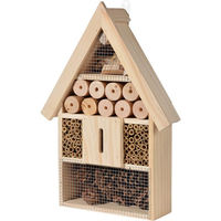 Produktbild von Litter Friends Insektenhotel aus Naturholz FSC ca. 29,7 x 9 x 42 cm