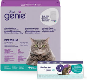 Litter Genie Katzenstreu Premium Sensitive 11 kg mit EasyRoll Nachfüllkassette – Bild 1 von 1