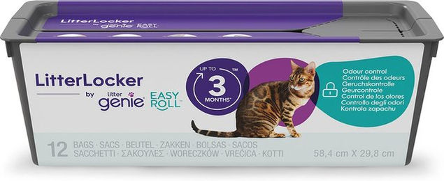 LitterLocker by Litter Genie EasyRoll Nachfüllkassette Weiß 6 Stück – Bild 1 von 1
