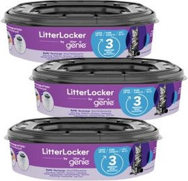 LitterLocker by Litter Genie XL Nachfüllkassetten 3er Pack Lila – Bild 1 von 3