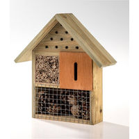 Produktbild von Little Friends Insektenhotel aus Holz in Braun ca. 27,3 x 9 x 30 cm FSC-zertifiziert