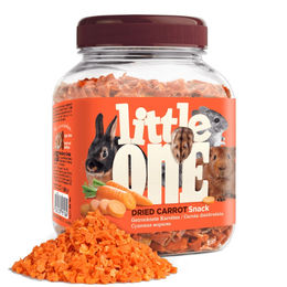 Little One Getrocknete Karotten 200 g Ergänzungsfutter für Kaninchen und Meerschweinchen – Bild 1 von 9