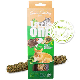 Little One Green Valley Gemüsestick Knabberstange für kleine Nagetiere 160 g – Bild 1 von 2