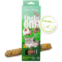 Produktbild von Little One Green Valley Kräuter & Blüten Stick für Meerschweinchen, Kaninchen, Chinchillas und Degus, getreidefrei, 160 g