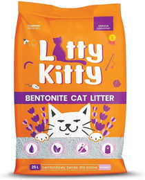 Produktbild von LITTY KITTY Klumpstreu Bentonit mit Lavendel 25 l (20 kg)
